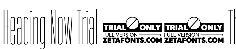 Heading-Now-Trial-01-Thin font family download free