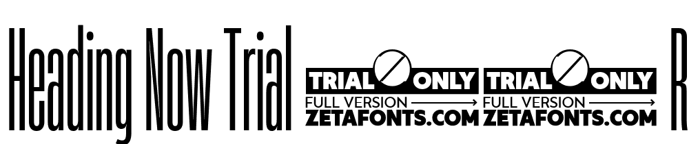 Heading-Now-Trial-04-Regular font family download free