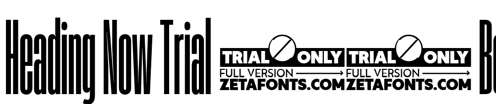 Heading-Now-Trial-06-Bold font family download free