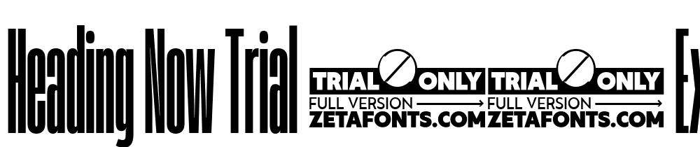 Heading-Now-Trial-07-Extrabold font family download free