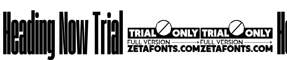 Heading-Now-Trial-08-Heavy font family download free