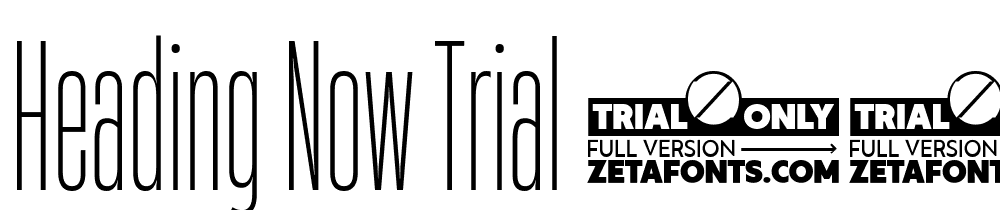 Heading-Now-Trial-12-Light font family download free