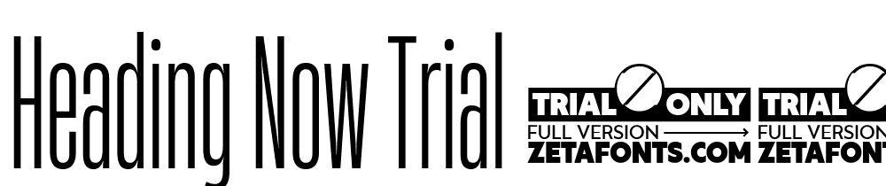 Heading-Now-Trial-13-Book font family download free