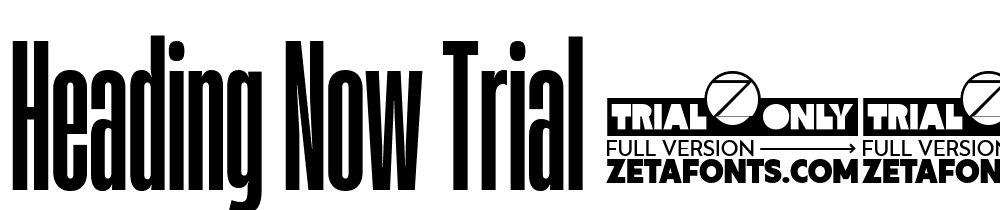 Heading-Now-Trial-16-Bold font family download free