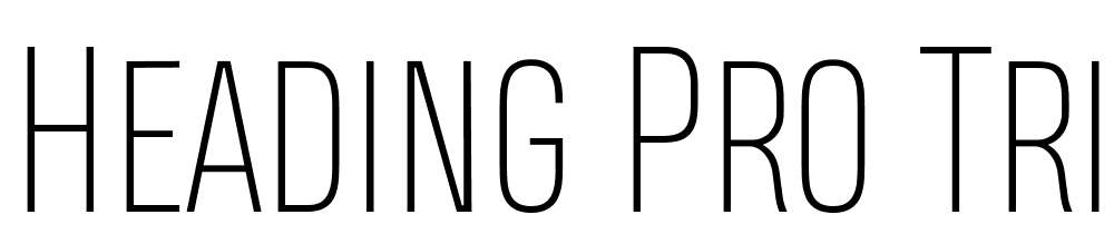 heading-pro-trial font family download free