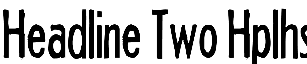 Headline-Two-HPLHS font family download free