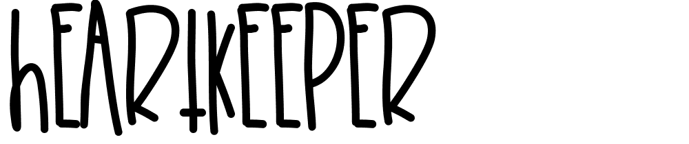 heartkeeper font family download free