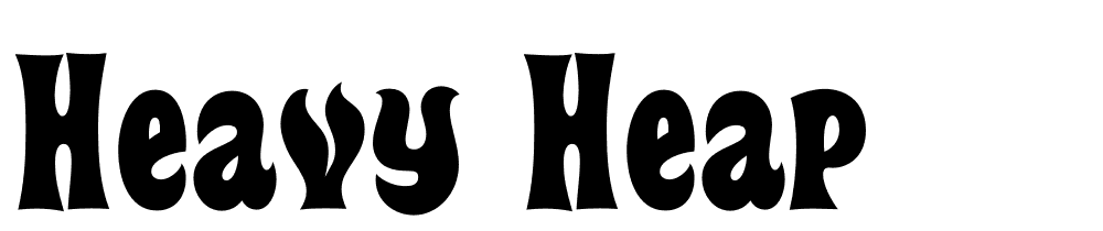 heavy-heap font family download free