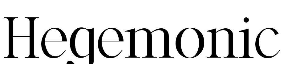 Hegemonic font family download free