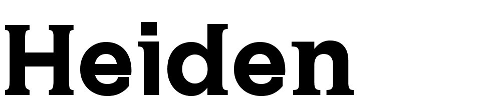 heiden font family download free