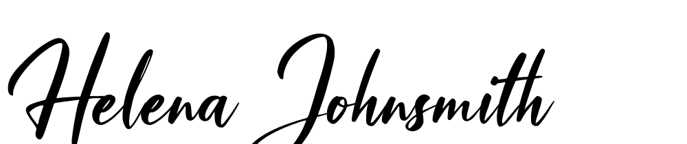 Helena Johnsmith font family download free