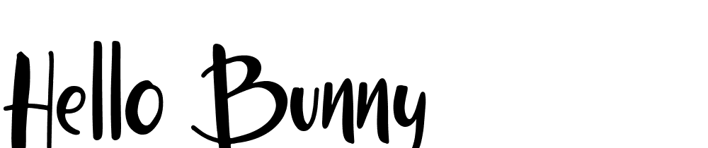 hello_bunny font family download free