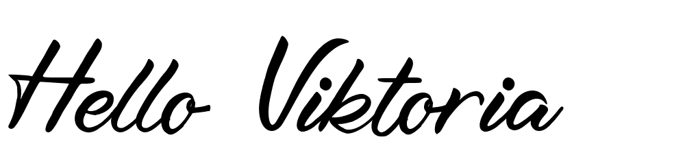 Hello-Viktoria font family download free