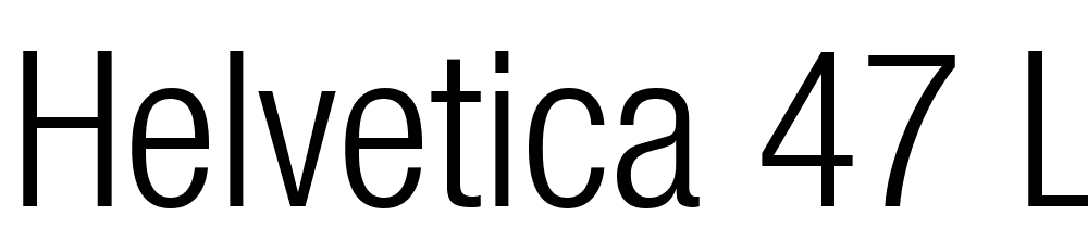 Helvetica-47-Light-Condensed font family download free