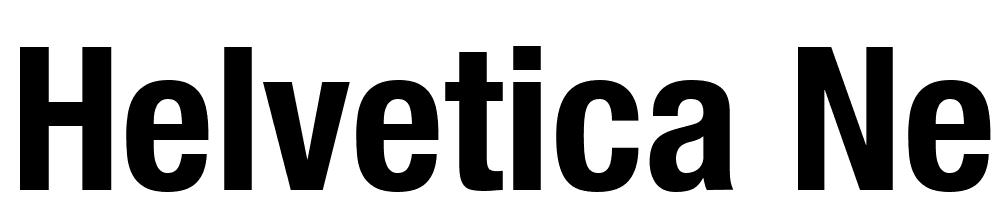 Helvetica-Neue-Condensed-Bold font family download free