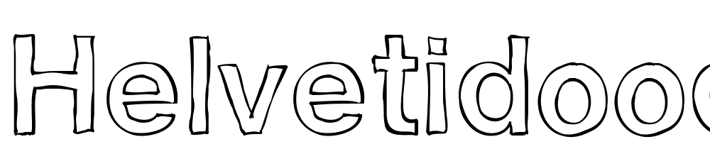 helvetidoodle-by-ed-t font family download free