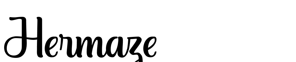 Hermaze font family download free