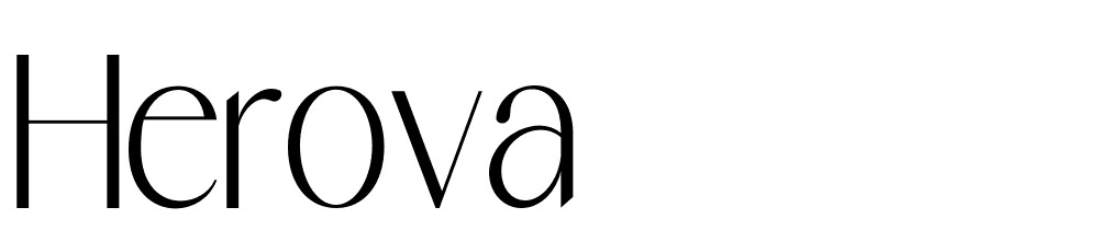 herova font family download free