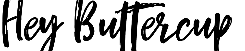 Hey-Buttercup-Regular font family download free