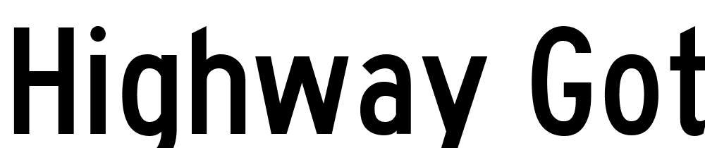 Highway-Gothic-Narrow font family download free