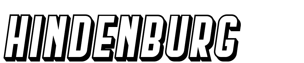 hindenburg font family download free