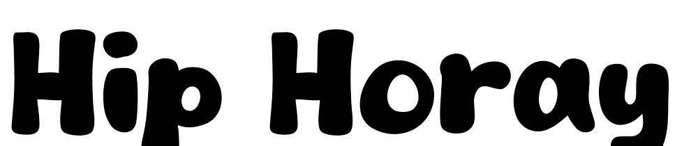 Hip-Horay font family download free