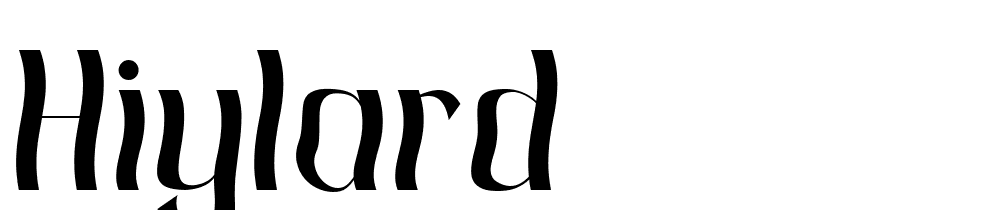 hiylard font family download free