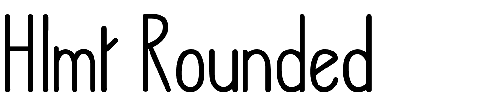 hlmt_rounded font family download free