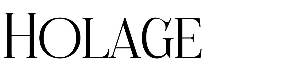 holage font family download free