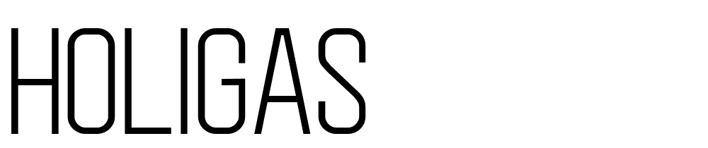 Holigas font family download free