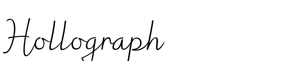 hollograph font family download free