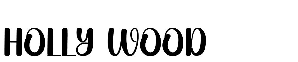 holly-wood font family download free