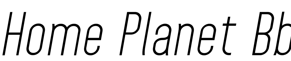 home-planet-bb font family download free