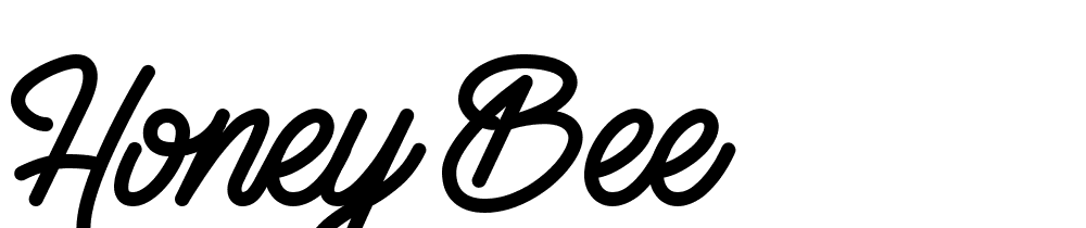 Honey Bee font family download free