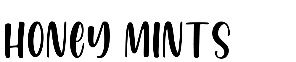 Honey-Mints font family download free