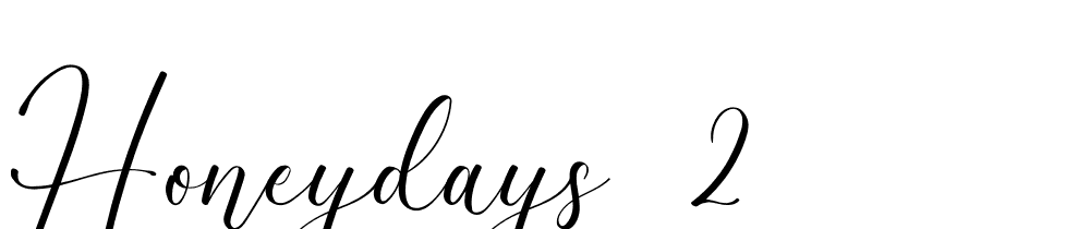 honeydays-2 font family download free