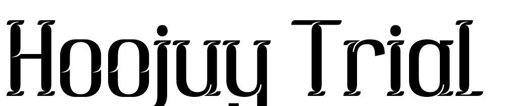 hoojuy-trial font family download free