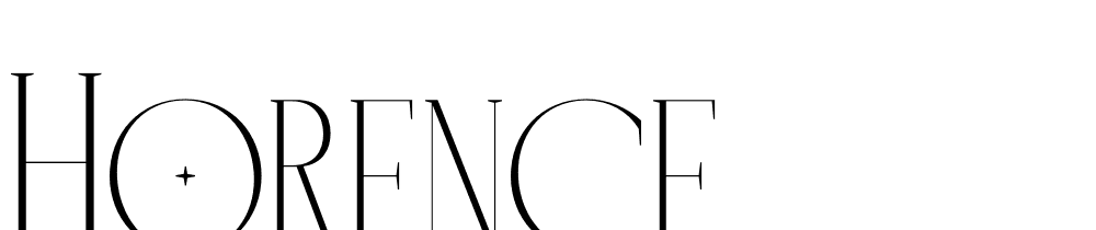 Horence font family download free