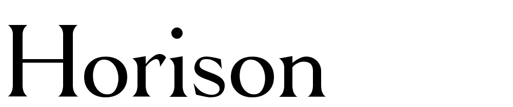 Horison font family download free