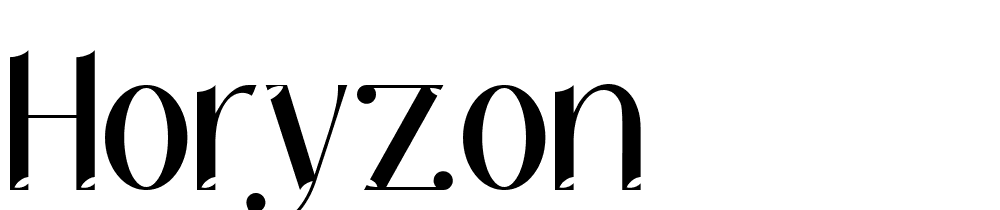 Horyzon font family download free