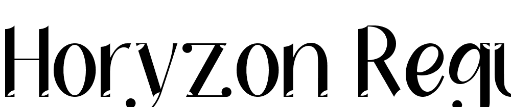 Horyzon-Regular font family download free