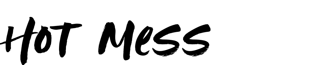 Hot-Mess font family download free