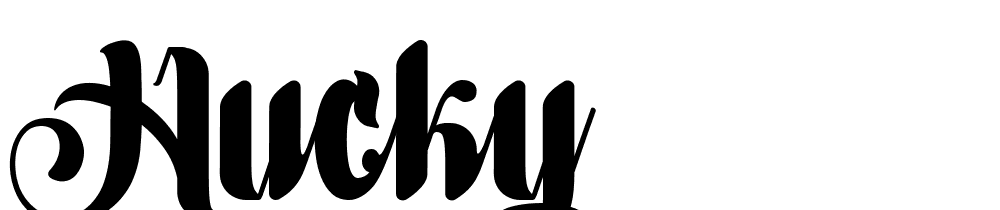 Hucky font family download free