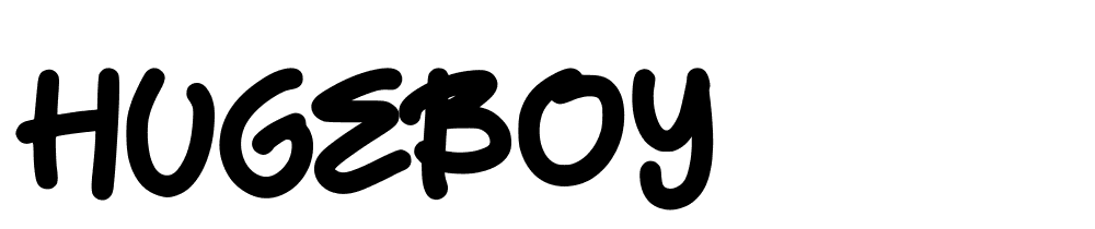 hugeboy font family download free