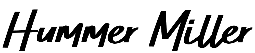 Hummer-Miller-Demo font family download free