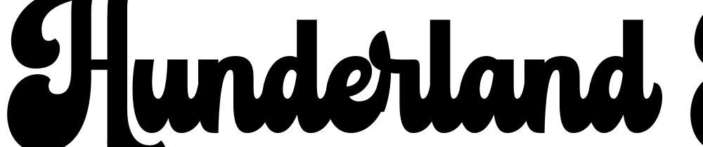 Hunderland-Regular font family download free