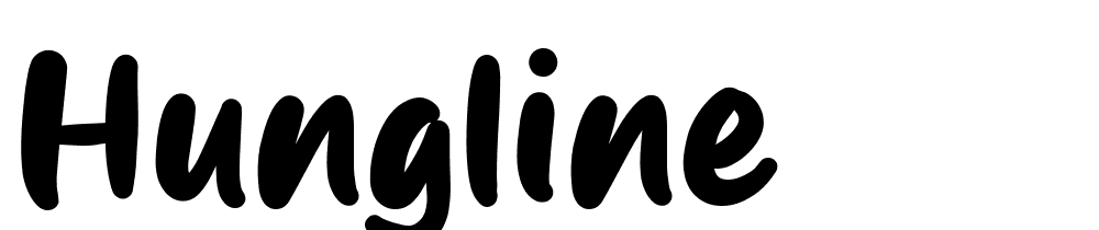 Hungline font family download free