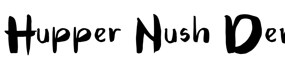 hupper-nush-demo font family download free