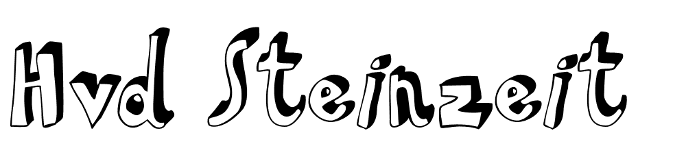 hvd_steinzeit font family download free