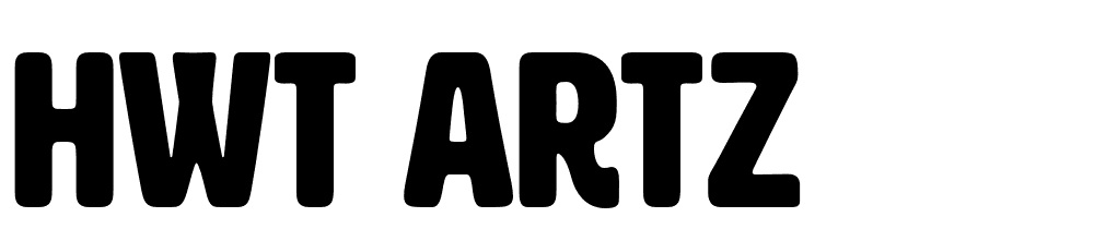 HWT-Artz font family download free